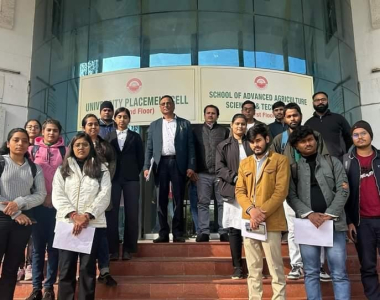 Amar Pharmaceutical Ltd Drive at University Placement Cell on 10th January 2024..